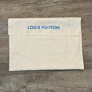 Louis Vuitton Bag Dust Cover Bag Approximately 14" x 10"